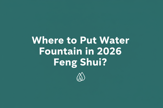 Where to Put Water Fountain in 2026 Feng Shui?