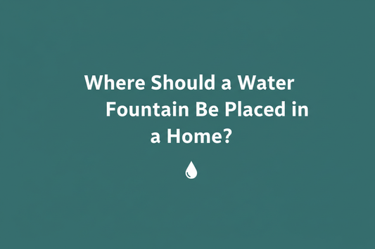 Where Should a Water Fountain Be Placed in a Home?