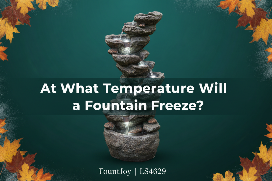 What Happens When a Fountain Freezes?How to Stop Your Fountain from Freezing: 4 Options