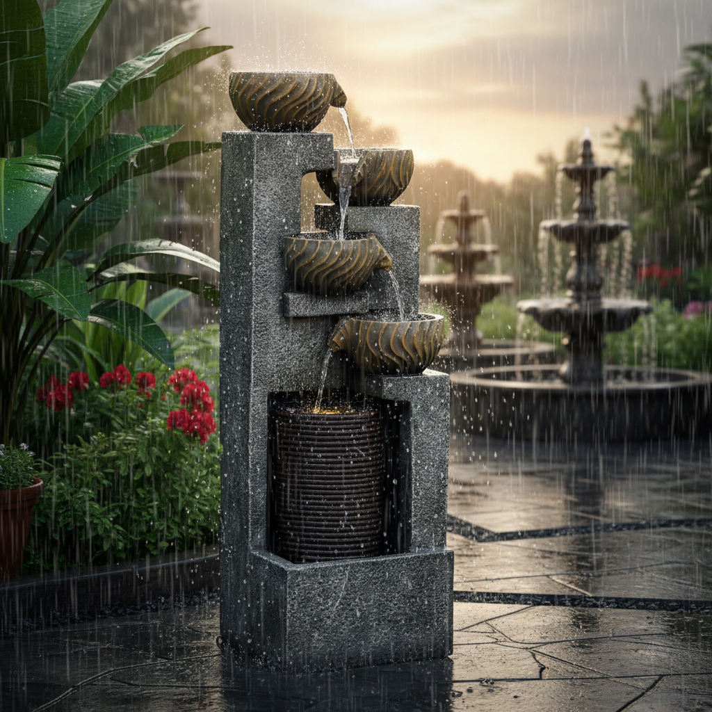 Weather Resistant Garden Fountains