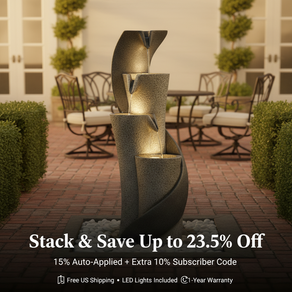 All fountains in this collection are priced under $234