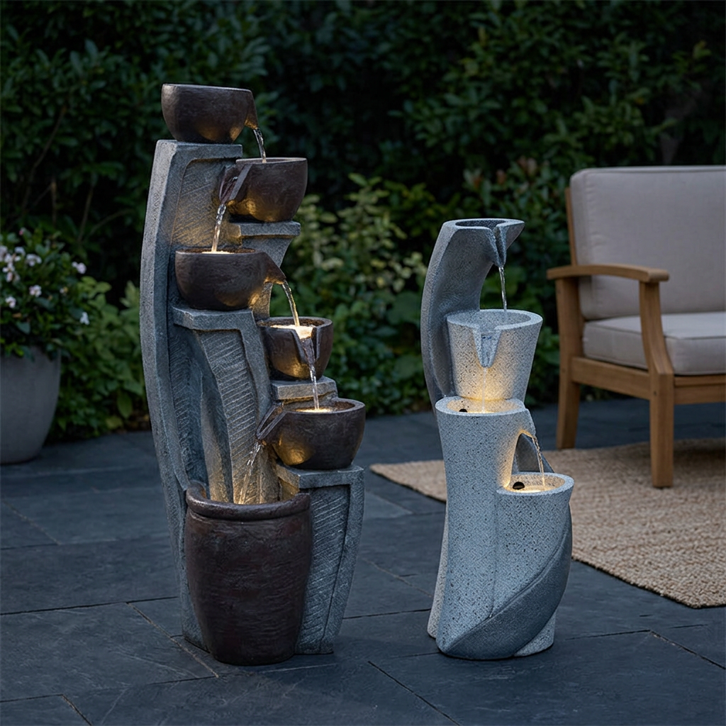 Patio Duo 夜间灯光图