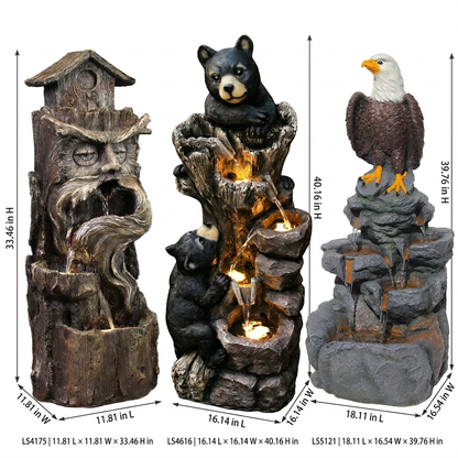 Spooky Forest Bundle 长宽高尺寸图