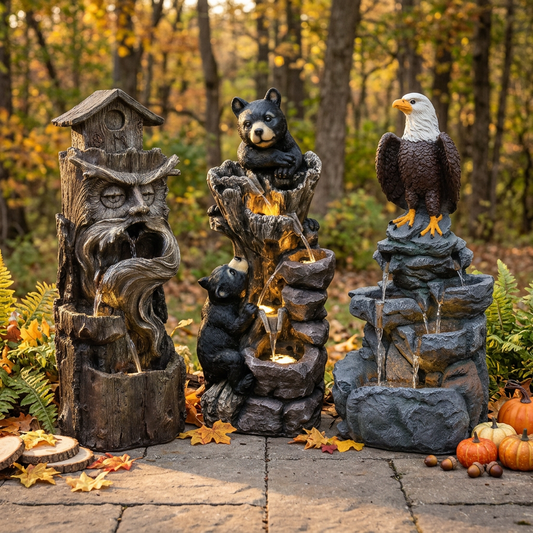 Spooky Forest 秋季庭院场景